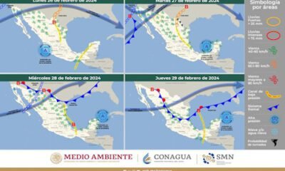 Mapa Morelos mostrando calor