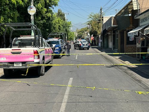 Calle acordonada en Alta Vista, en la zona un hombre fue atacado a balazos