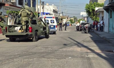 Elementos federales en calle de Cuautla cerca de la cárcel