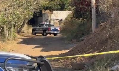 Calle acordonada y patrullas en la zona