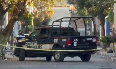 Patrulla y acordonamiento de precaución por hecho de violencia en Jiutepec