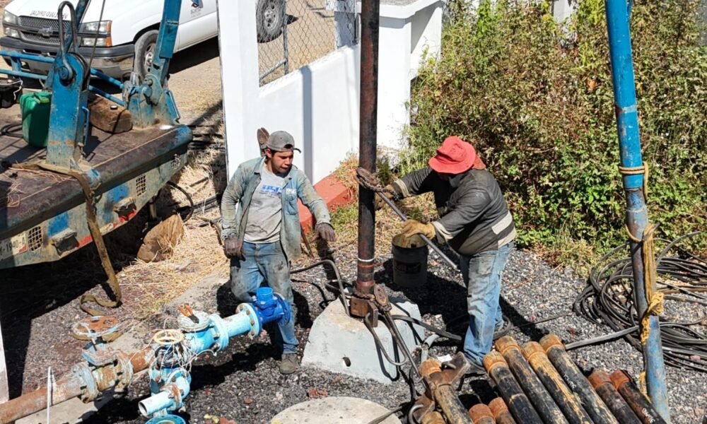 Trabajadores de un pozo en Jiutepec