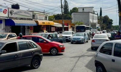 manifestación en av universidad