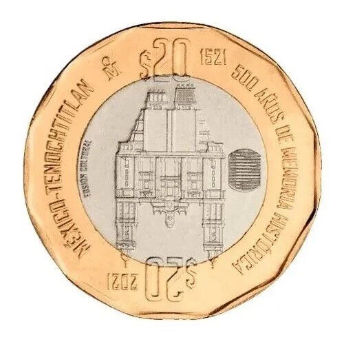 Moneda conmemorativa de 20 pesos