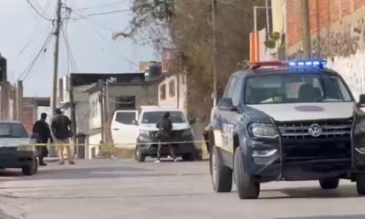 Patrullas y policías en calle de Temixco