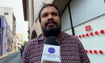 Mario Lara López, secretario de la Unión de Comerciantes.
