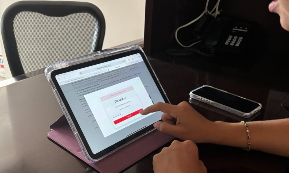 Foto muestra una Ipad.