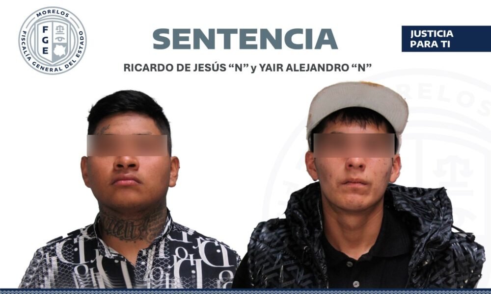 Foto muestra a los detenidos.