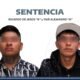 Foto muestra a los detenidos.