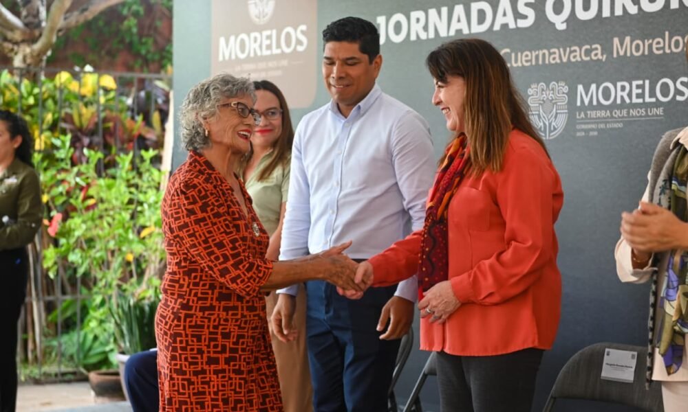La foto muestra a la Gobernadora Margarita González Sarabia.