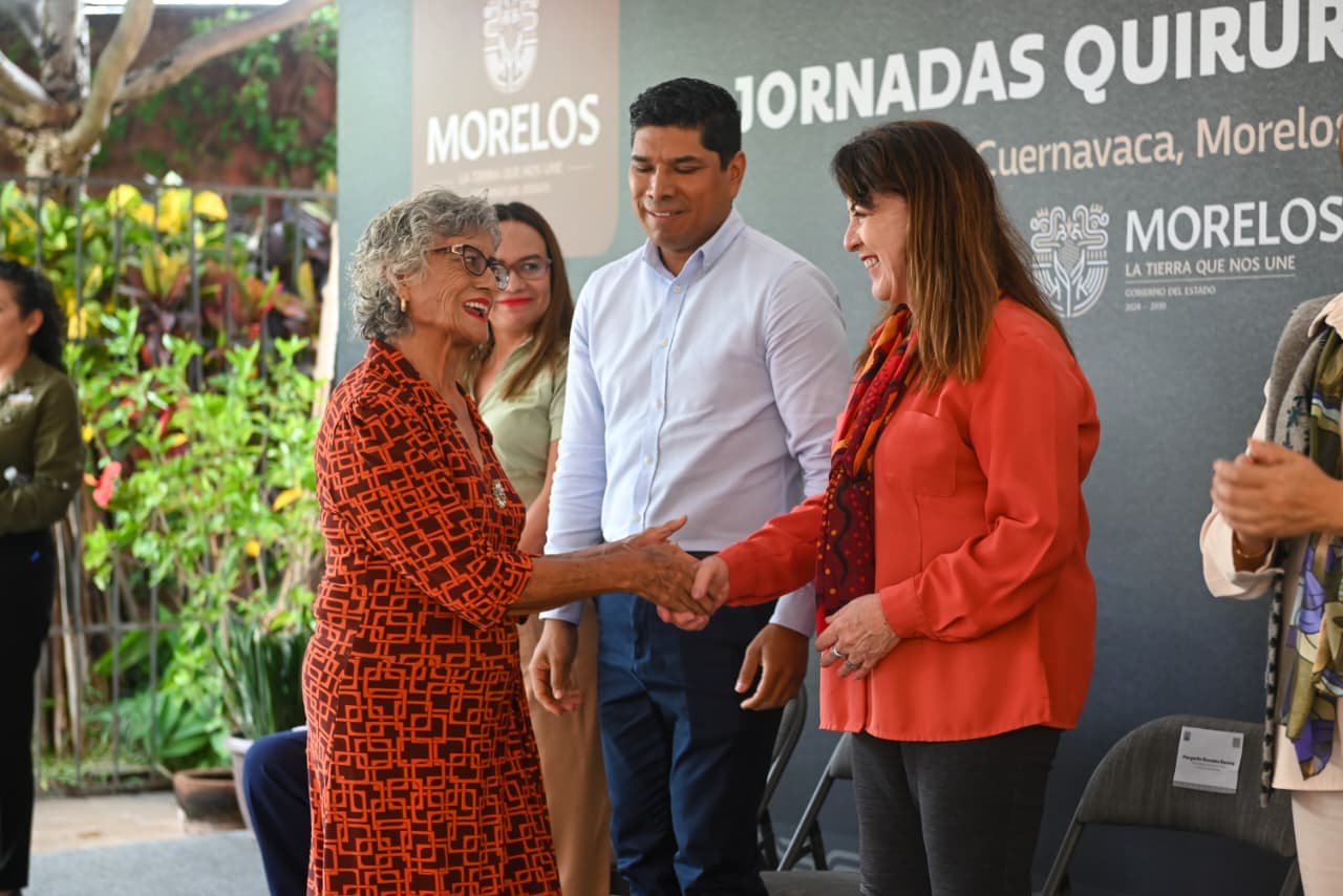 La foto muestra a la Gobernadora Margarita González Sarabia.