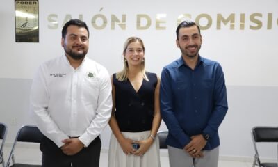 La fotografía muestra a la diputada Andrea Gordillo.