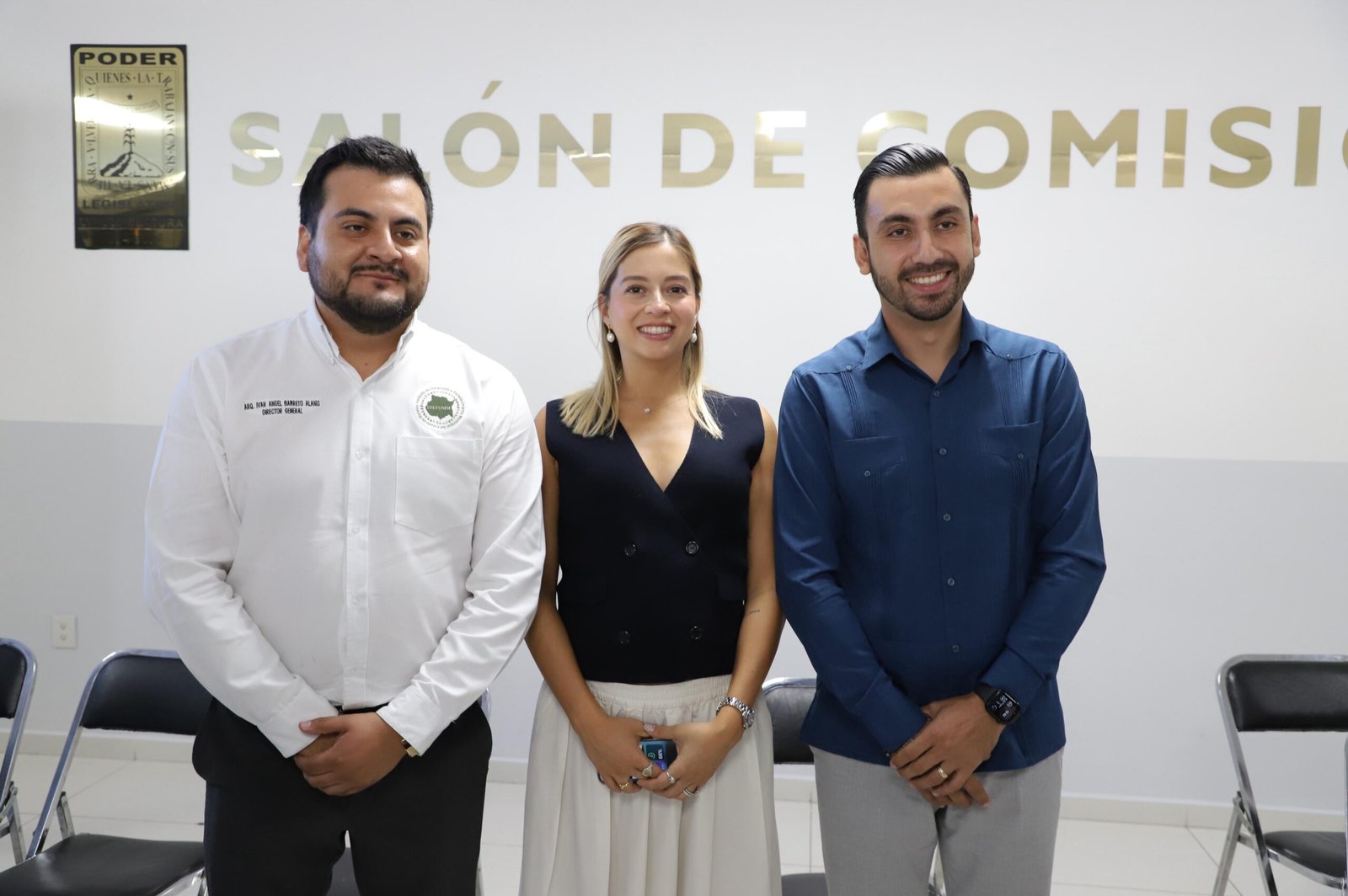 La fotografía muestra a la diputada Andrea Gordillo.