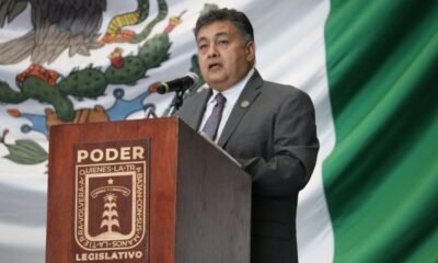 Secretario de seguridad Miguel Ángel Urrutia Lozano.