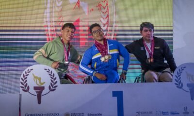 Ganador de medalla de Para Danza Deportiva en Morelos.