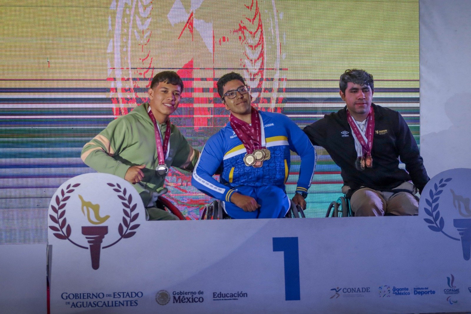 Ganador de medalla de Para Danza Deportiva en Morelos.