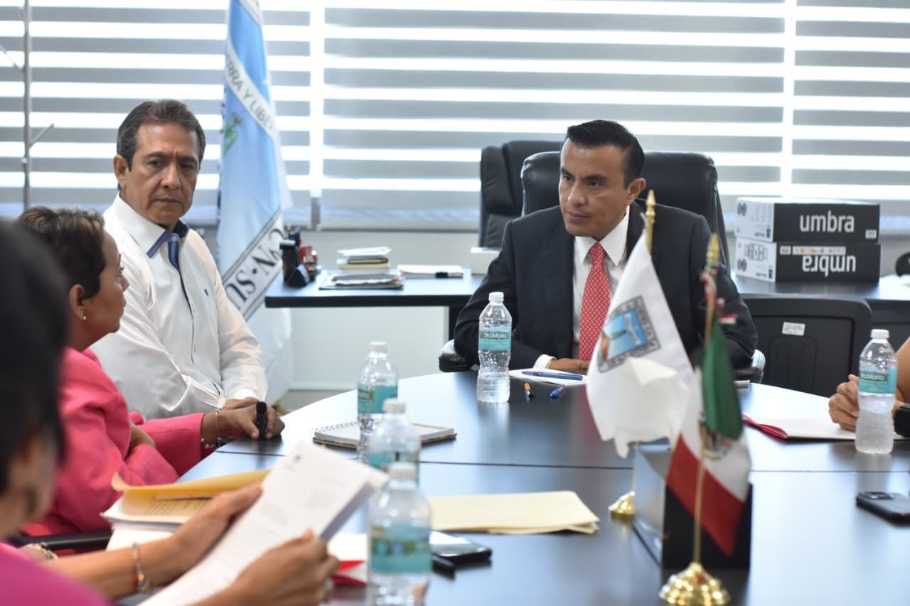 Presidente de la mesa directiva del congreso del estado de Morelos, Isaac Pimentel Mejía.